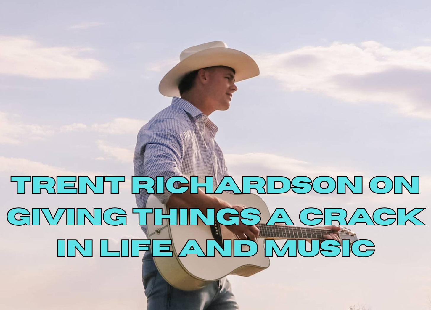 INTERVIEW: Trent Richardson on giving things a crack in life and music